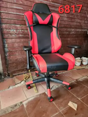 Gaming Chair With Red and Black Colour