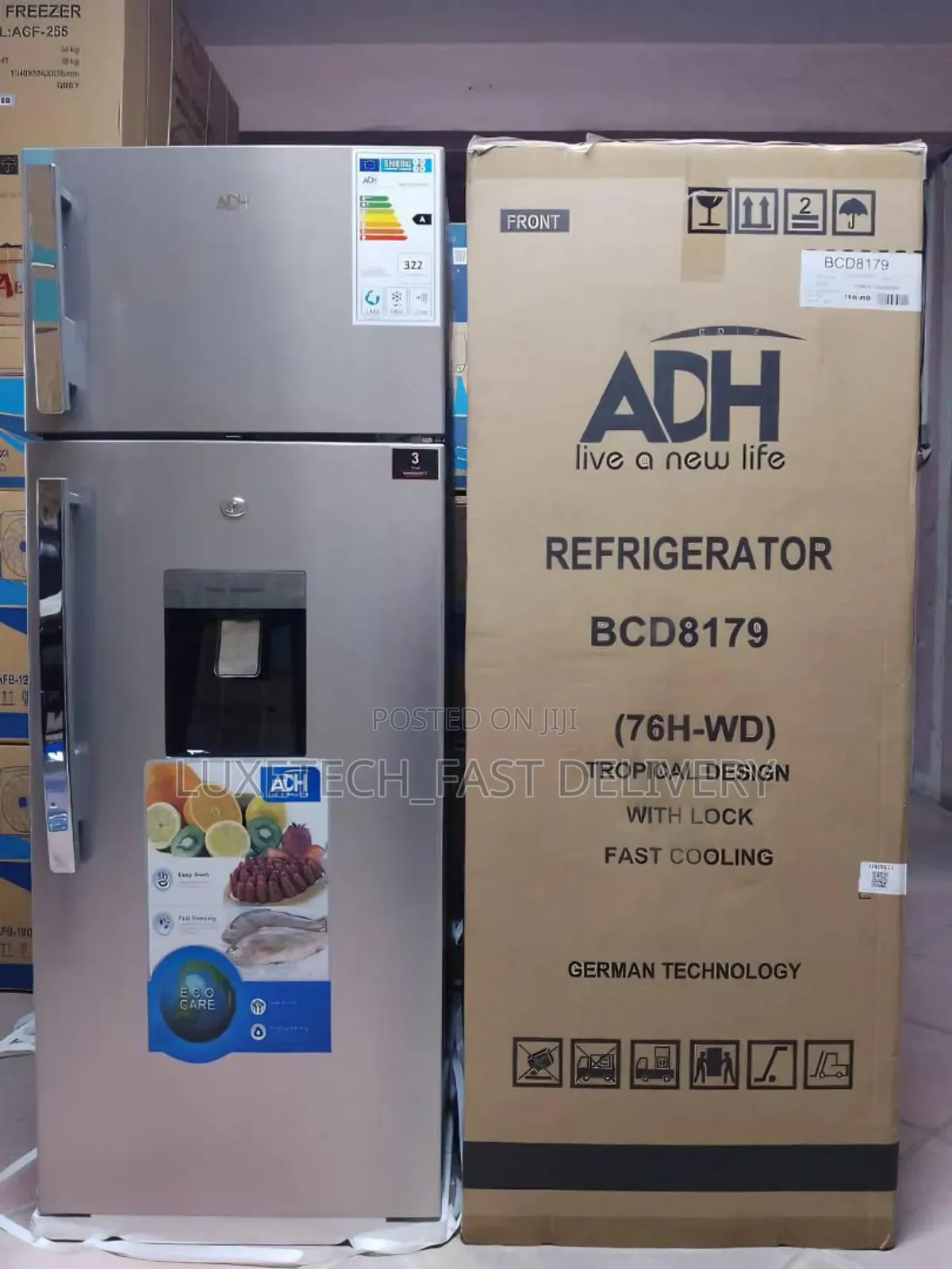 Fast Cooling Fridge 180L With Water Dispenser