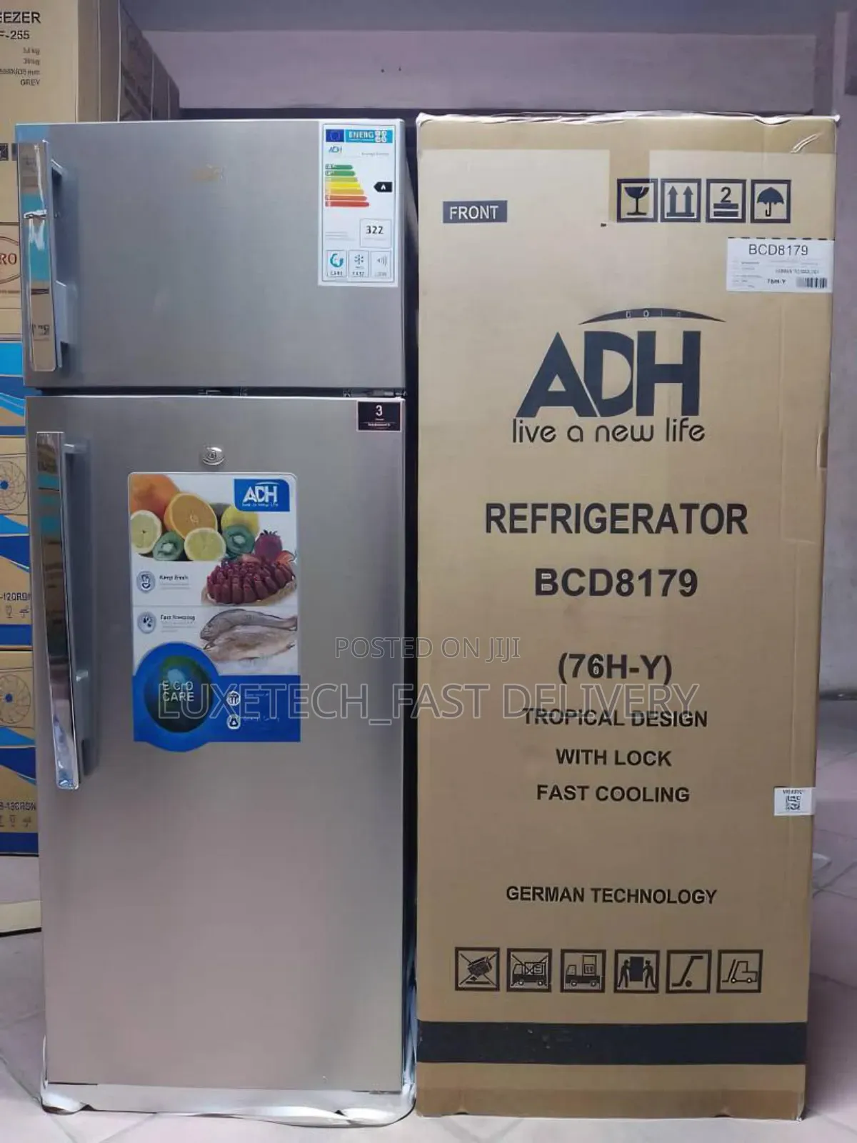 Adh Refrigerator 180l Fast Cooling
