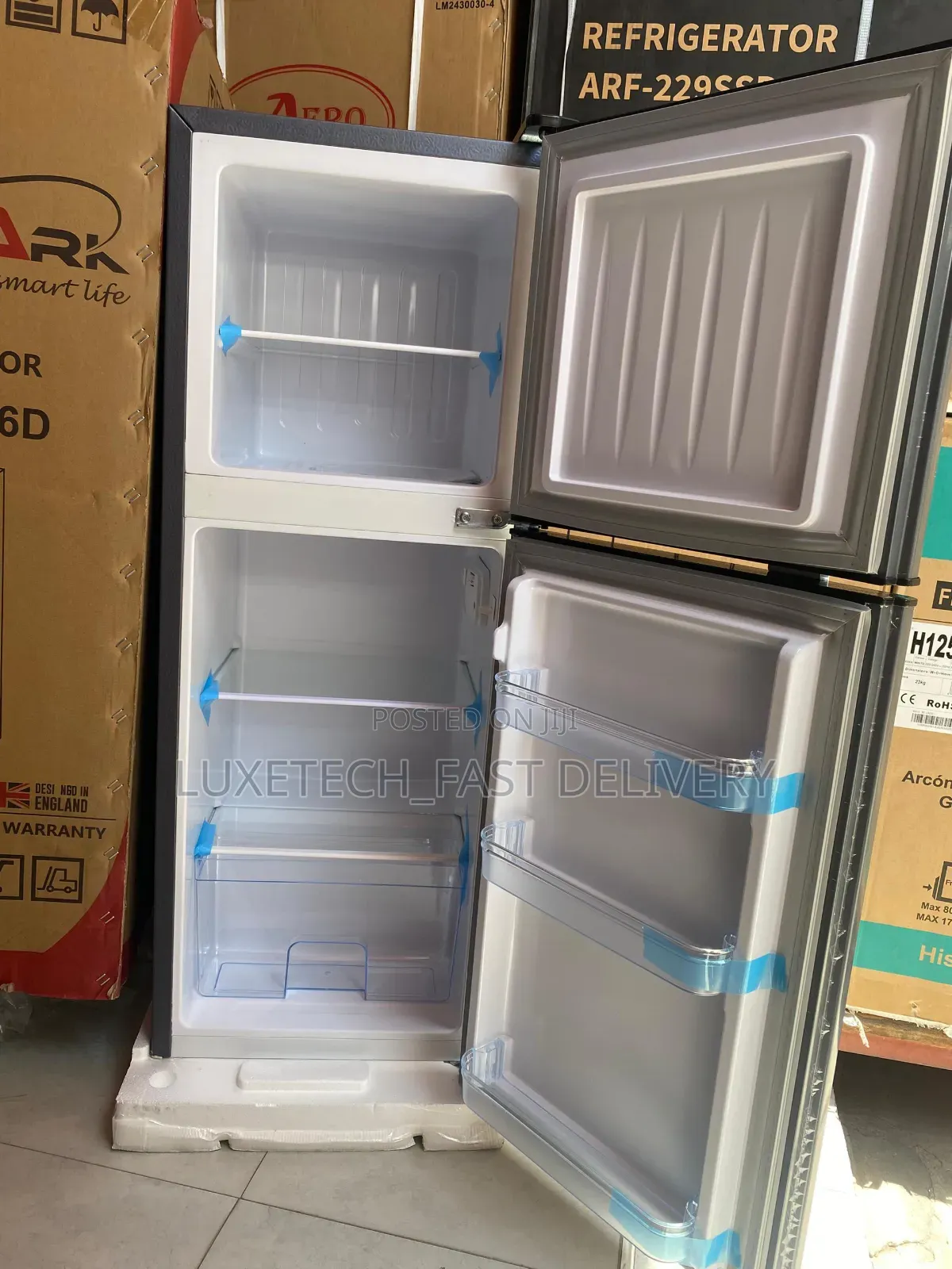 Blackark Refrigerator 126l