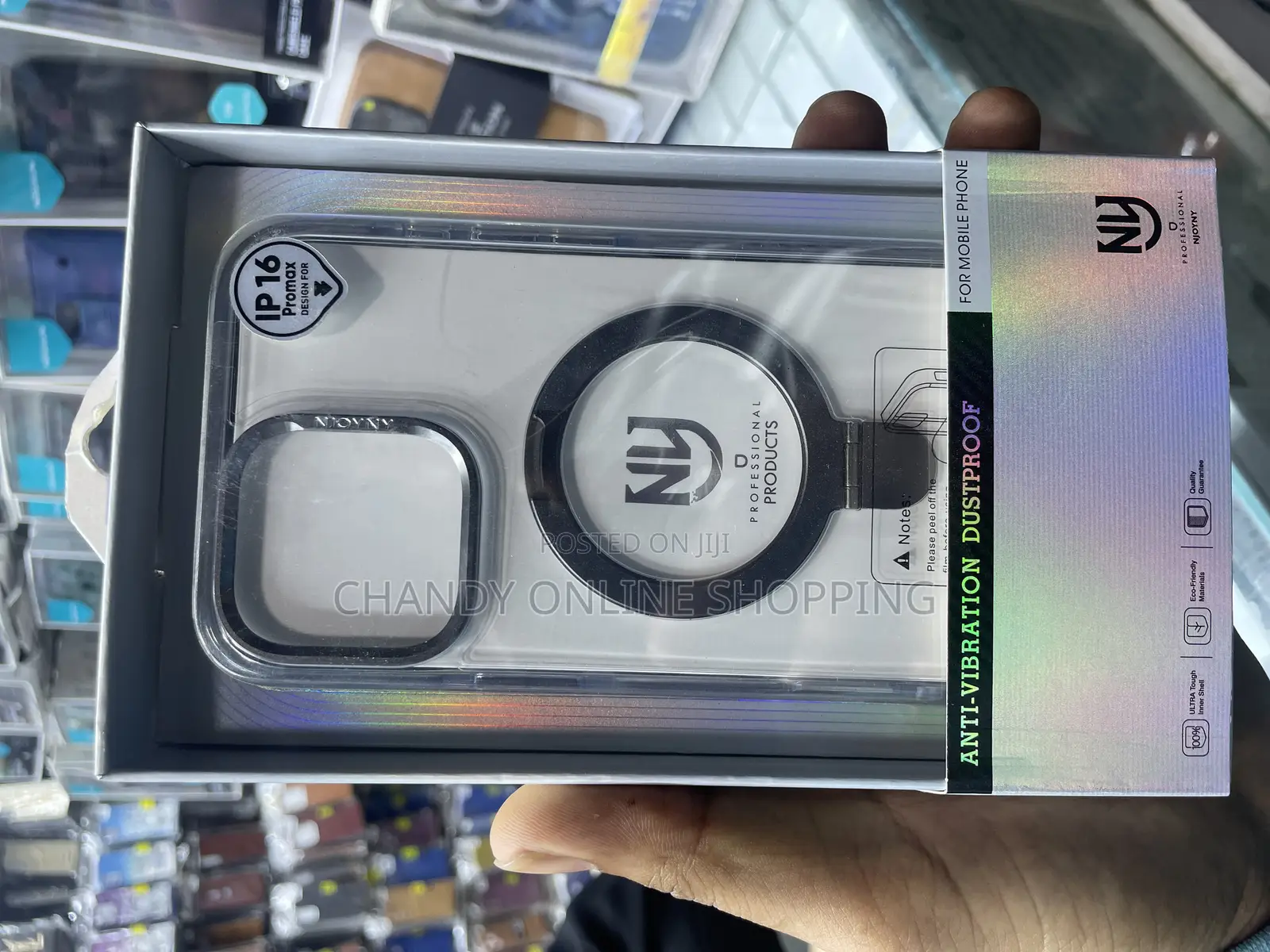 iPhone 16 Pro Max Dust-Proof Phone Cover With Transparent