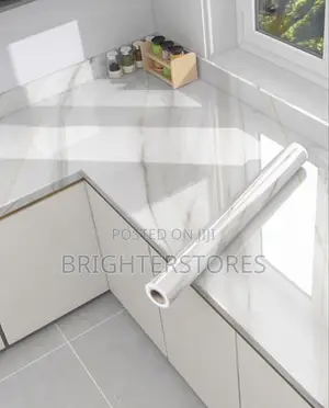 Marble Wallpaper for Wal, Cabinets N Kitchens Decoration