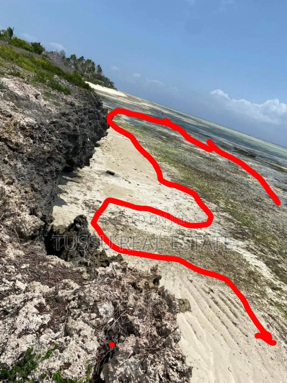 Beach Plot for Sale at Makuduchi Zanzibar