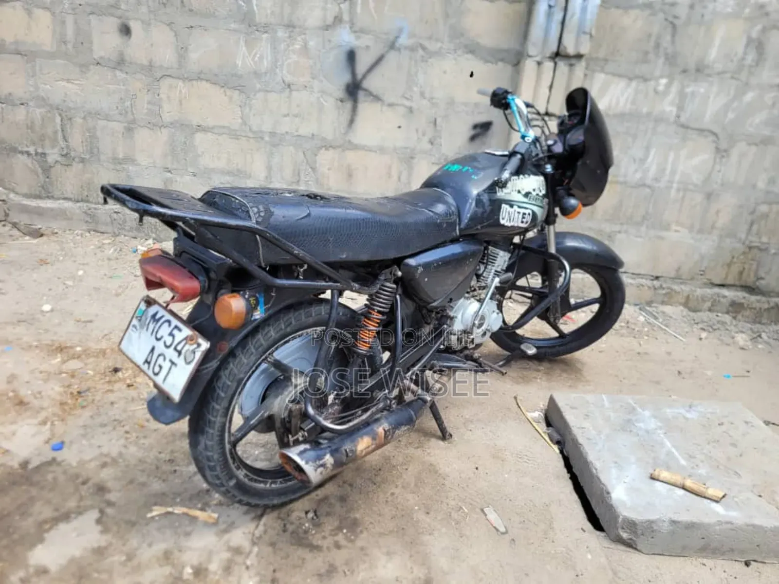 Bajaj Boxer 150 UG 2024 Black