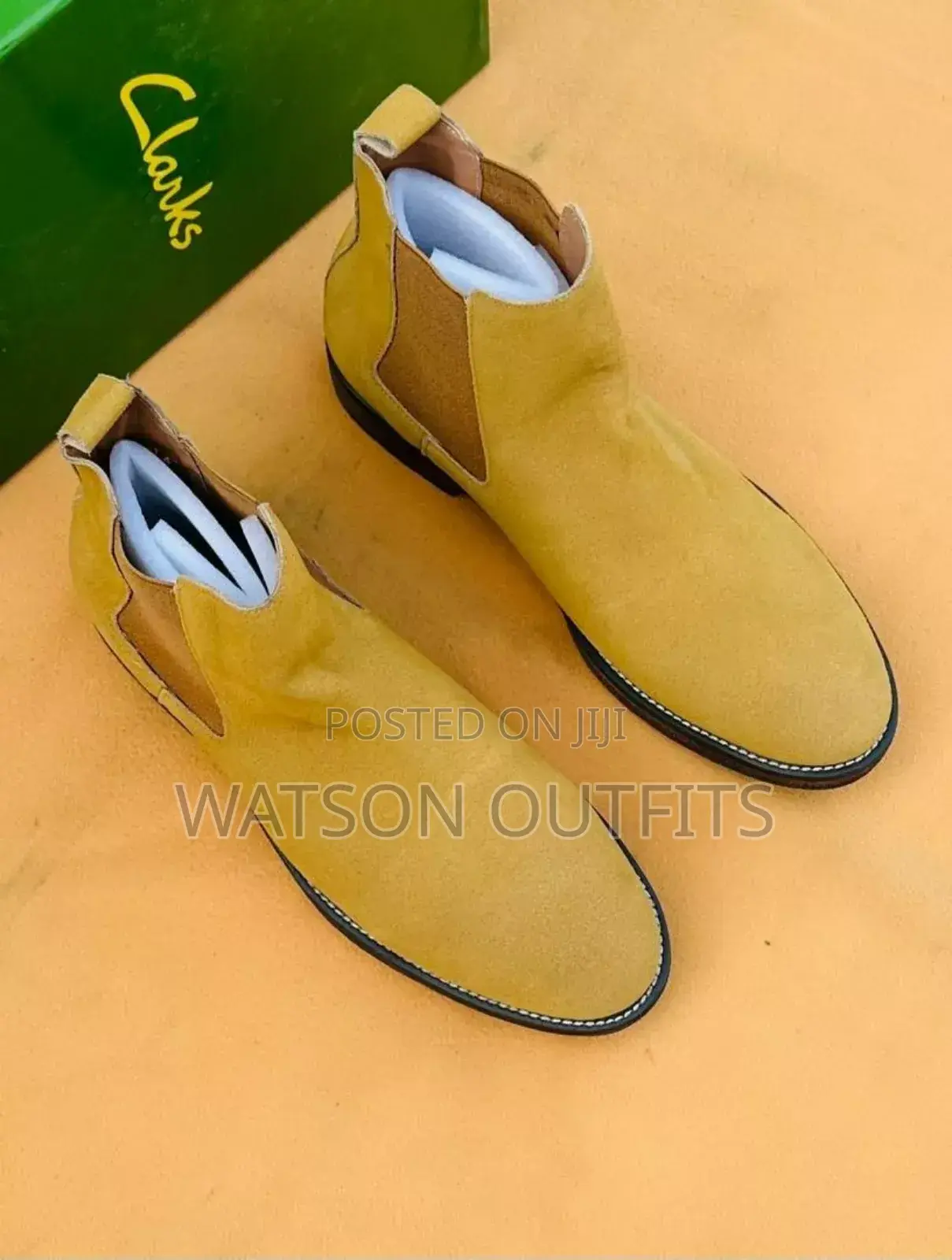 Clarks Za Ngozi Za Kuchomeka