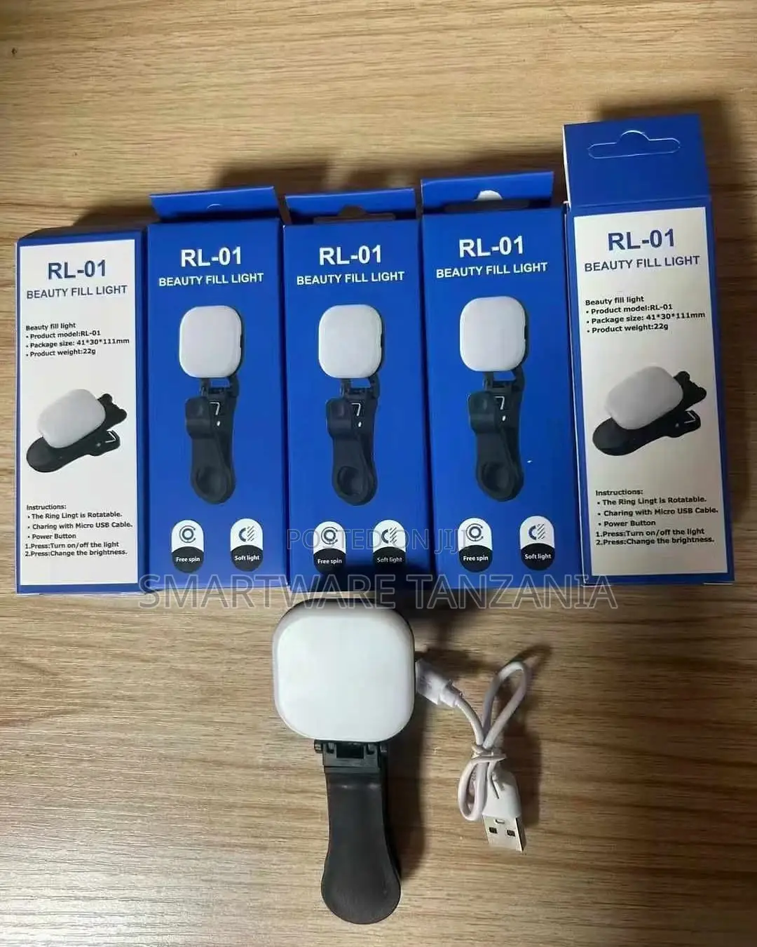 On-camera Led Pocket Video Light Lamp For Dslr Micro Camera