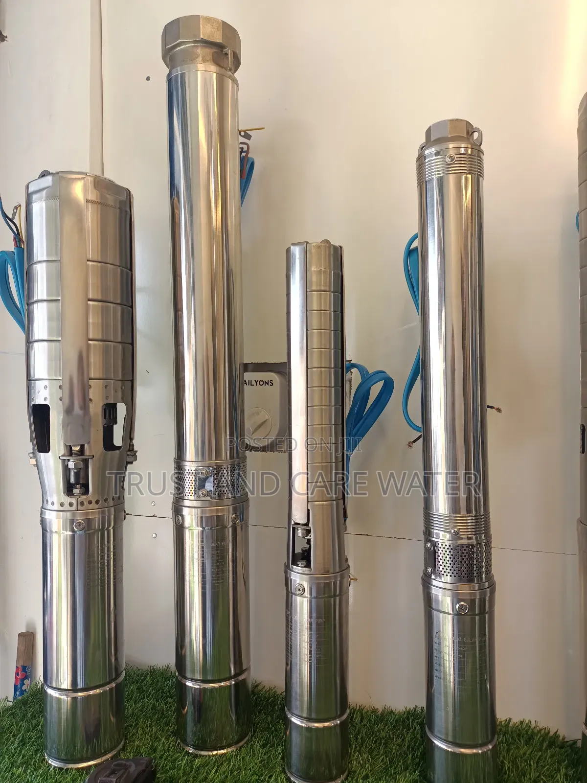 Solar Pump AC/DC Stainless Steel 1.5HP