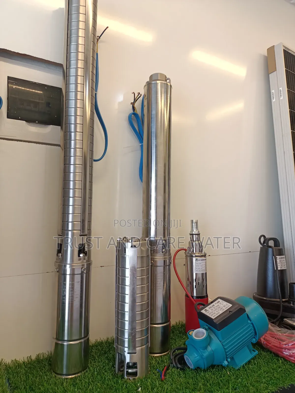 Solar Pump DC/AC Stainless Steel 2HP
