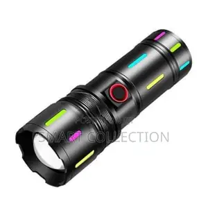 Aluminum Alloy Flashlight Power Bank Charging Treasure