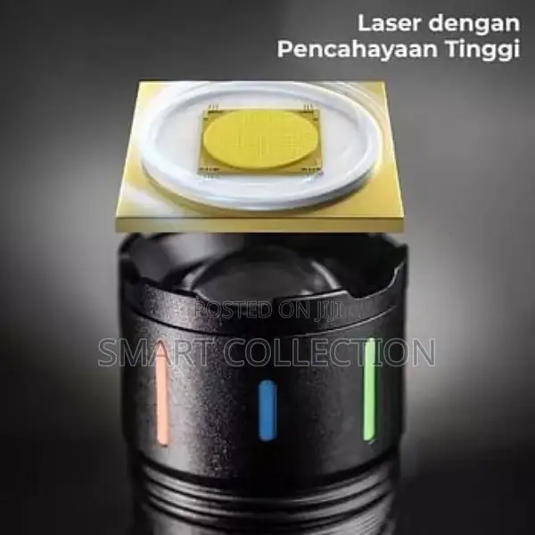Aluminum Alloy Flashlight Power Bank Charging Treasure