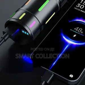 Aluminum Alloy Flashlight Power Bank Charging Treasure