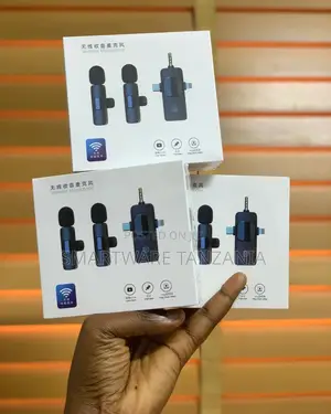 Double Mini Lapel Mic Plug-play Built-in Noise Reduction