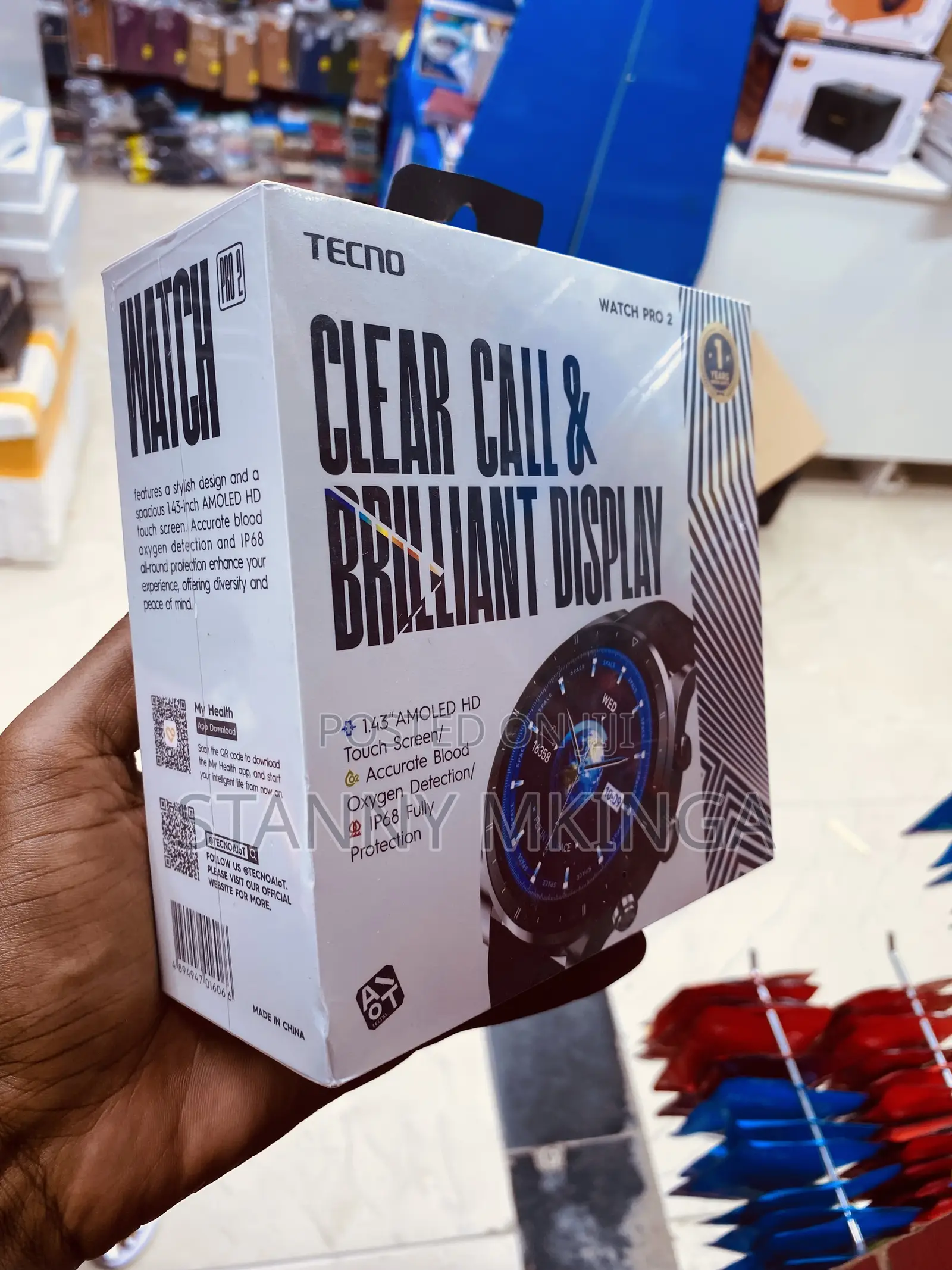 Tecno Smart Watch