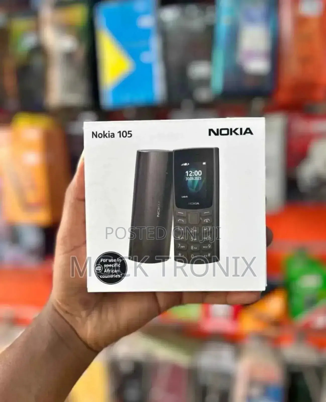 New Nokia 105 4G Black