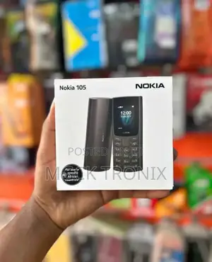 New Nokia 105 4G Black