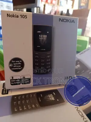 New Nokia 105 4G Black