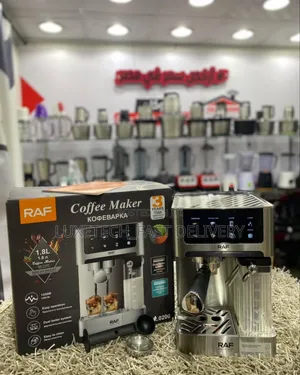 Raf Digital Espresso Coffee Maker 8-in-1 With Touchscreen