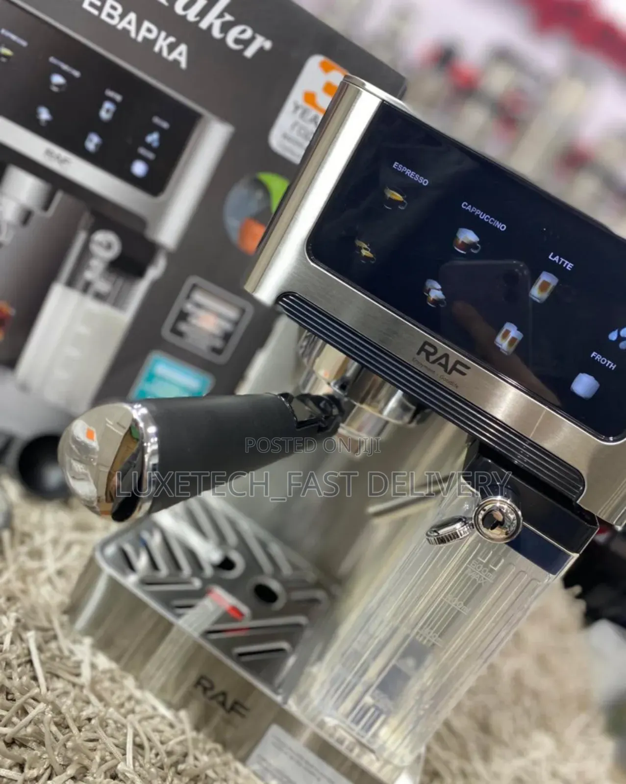 RAF 8 in 1 Automatic Coffee Maker