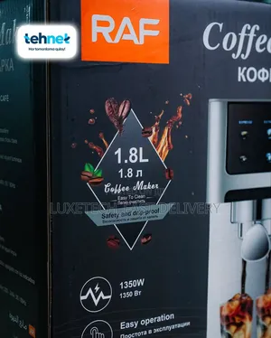 RAF 8 Modes Dual Boiler Electric Automatic Coffee Machine
