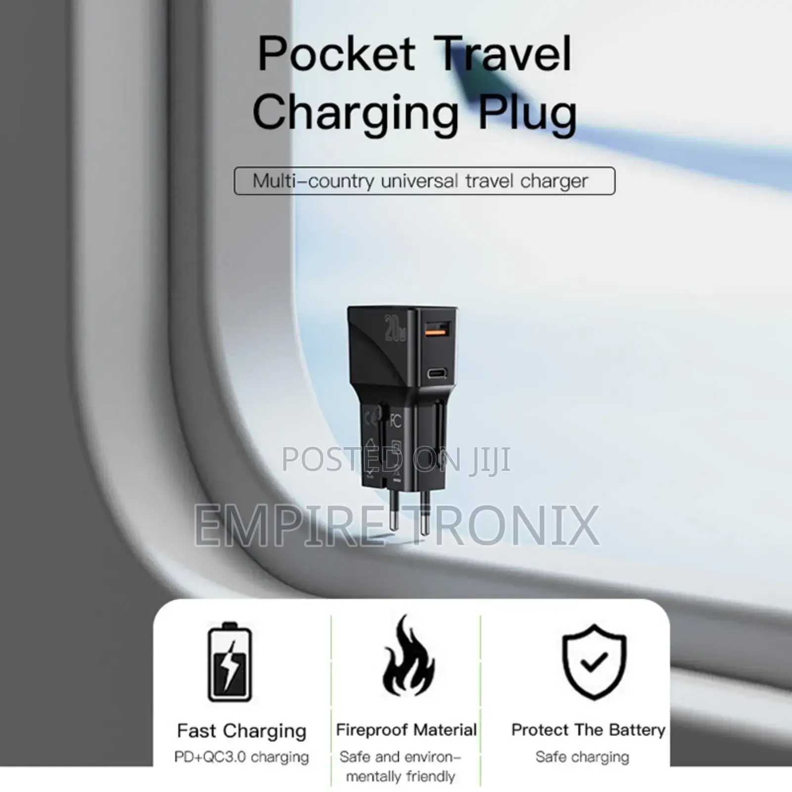 The Yesido Mc17 20W Universal Travel Charger