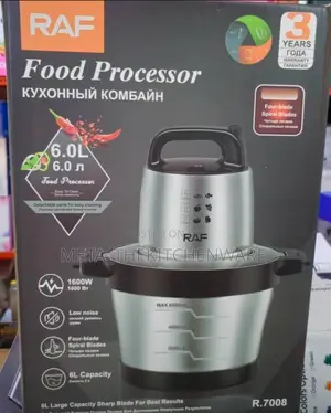Raf Multifunction Electric Food Chopper 6L