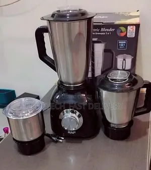 RAF 3-in-1 Electric Blender, Chopper and Grinder