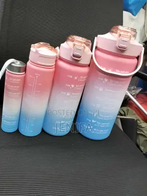 Drinking Water Bottle 4 PCS
