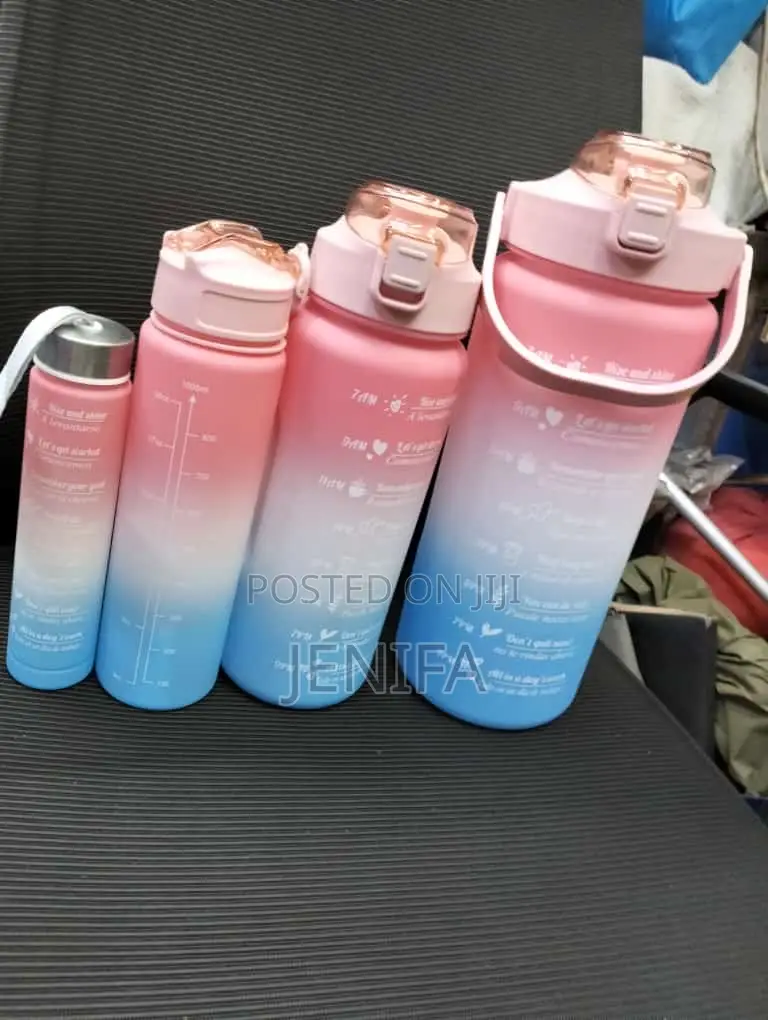 Drinking Water Bottle 4 PCS
