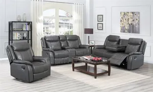 Leather Sofa Set