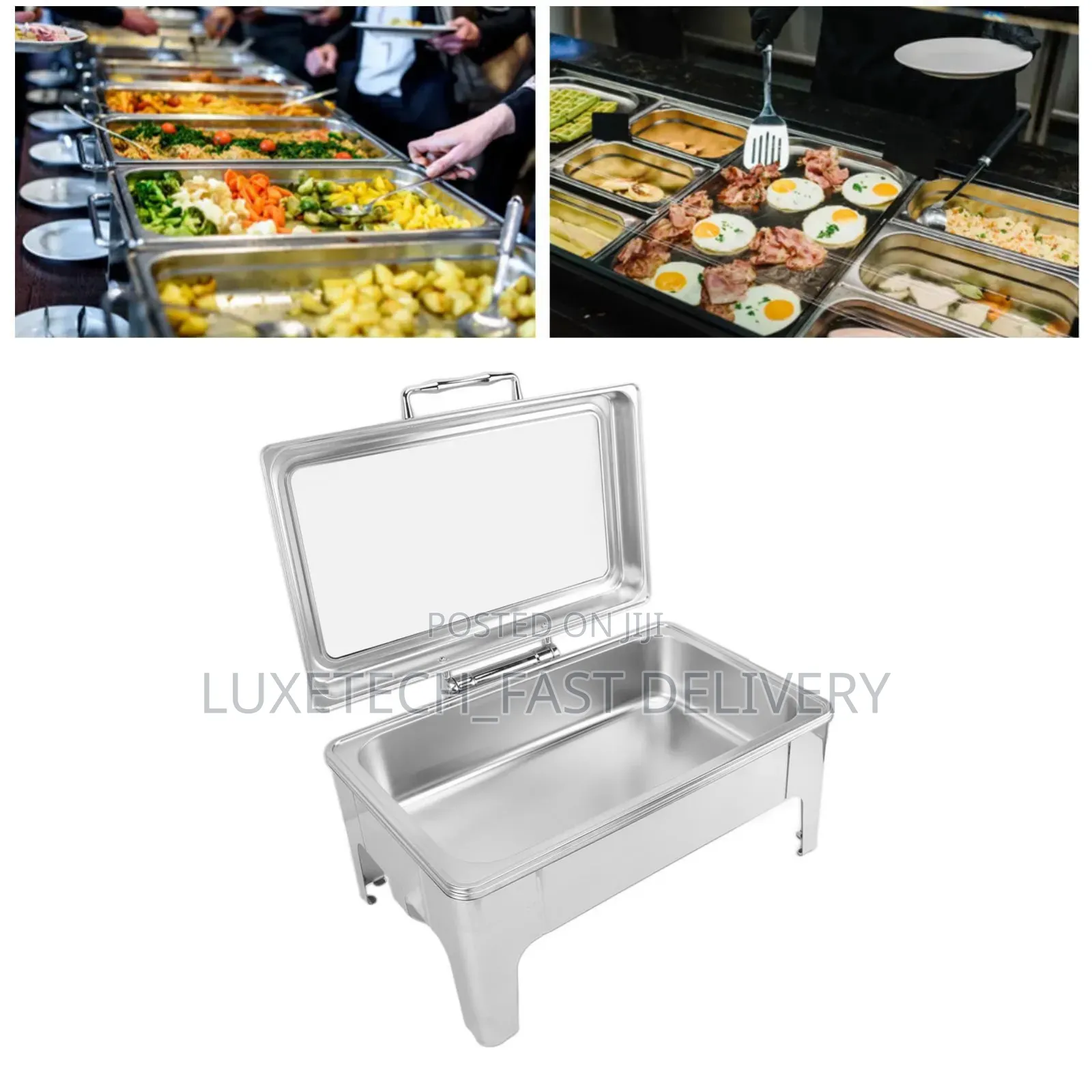 Catering Stainless Steel Chafing Dish Buffet Set