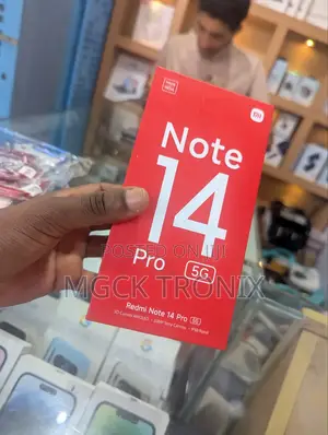 New Xiaomi Redmi Note 14 Pro 5G 256 GB Black