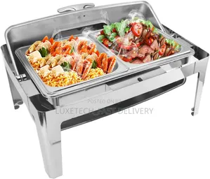 Hotel Chafer 9L Roll-Top Buffet Server Cooking Food Display