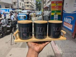 Ceramic Sugar Pots Set of 3pcs