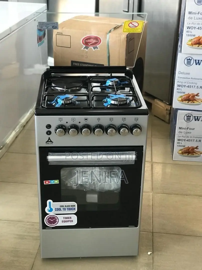 Delta Cooker 3 Gas+1 Electric + Electric Oven