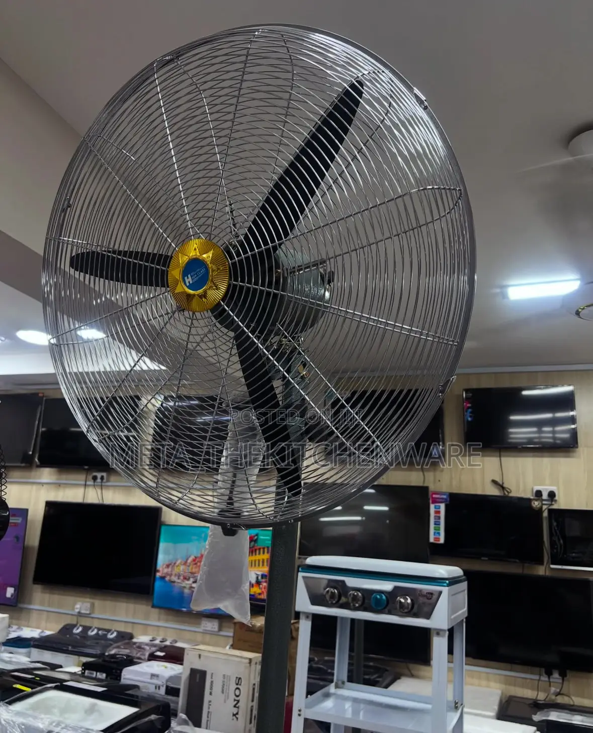 High Class Industrial Stand Fan Size 26