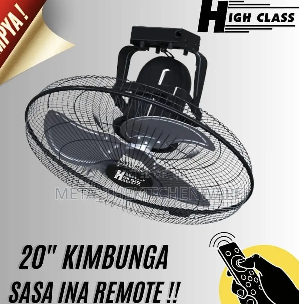 High Class Orbit Fan With Remote Size 20