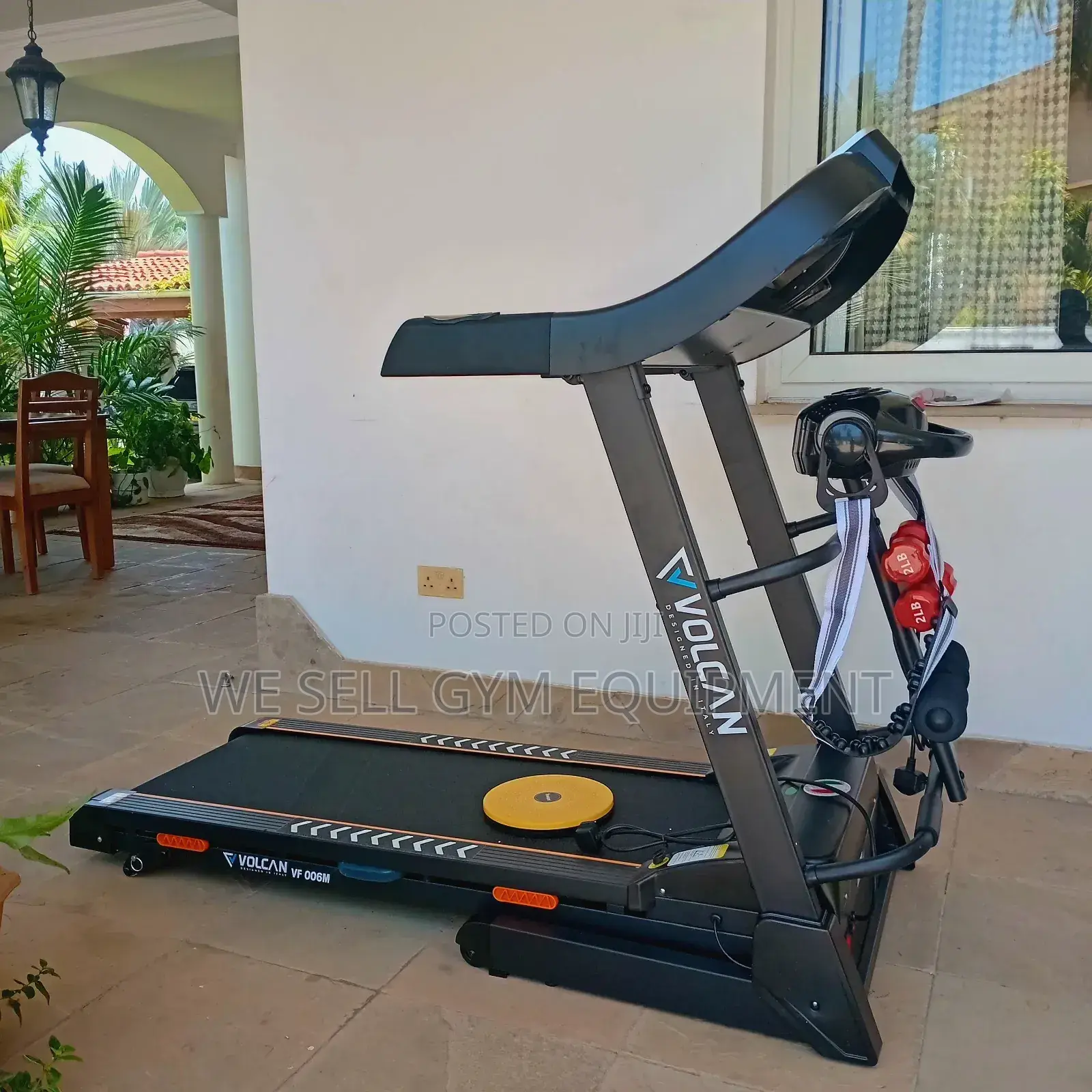 Treadmill With Massage Machine 120kg Max User Offer
