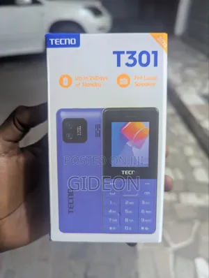 New Tecno T301 Blue