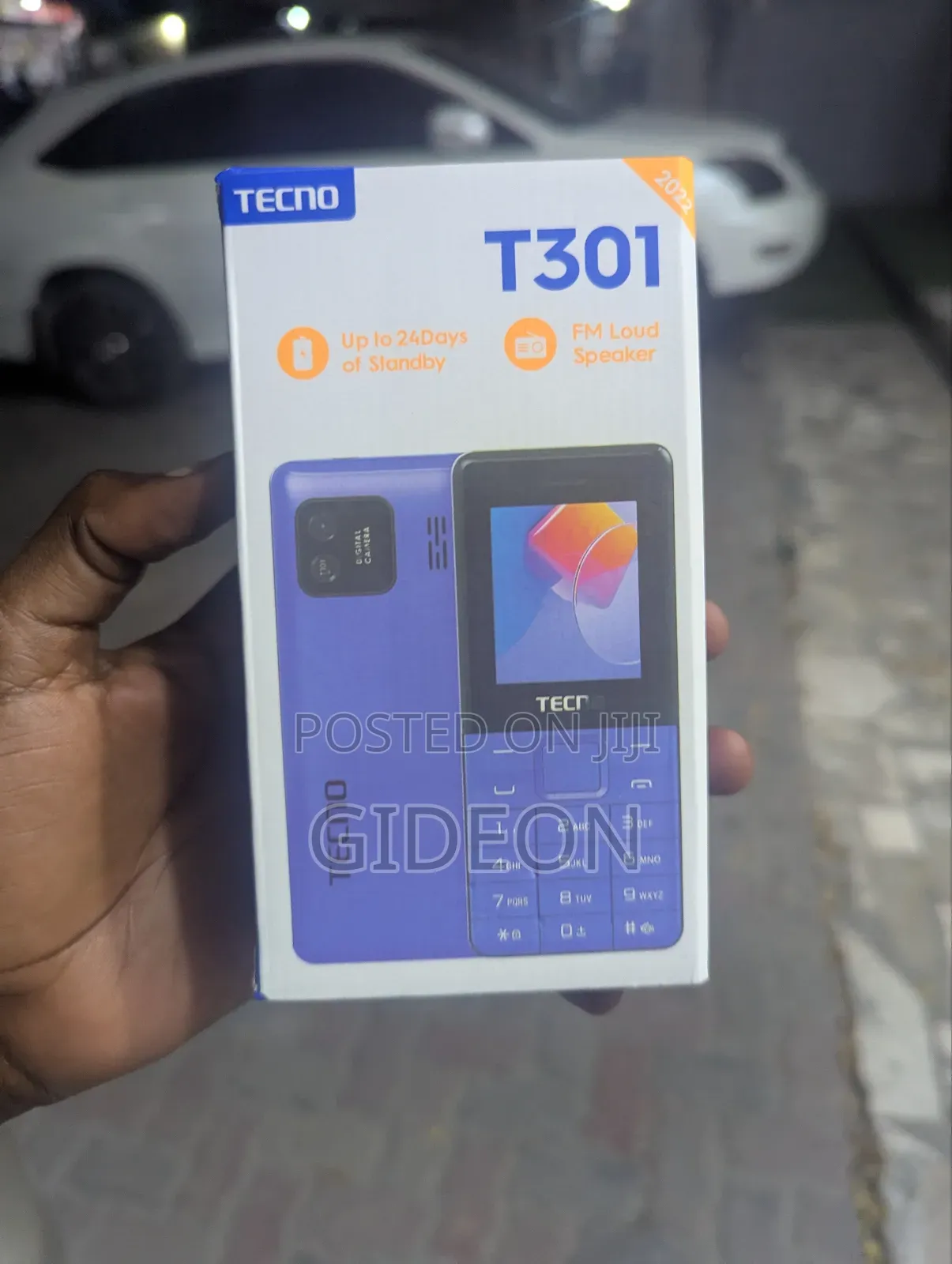 New Tecno T301 Blue