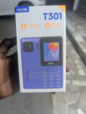 New Tecno T301 Blue