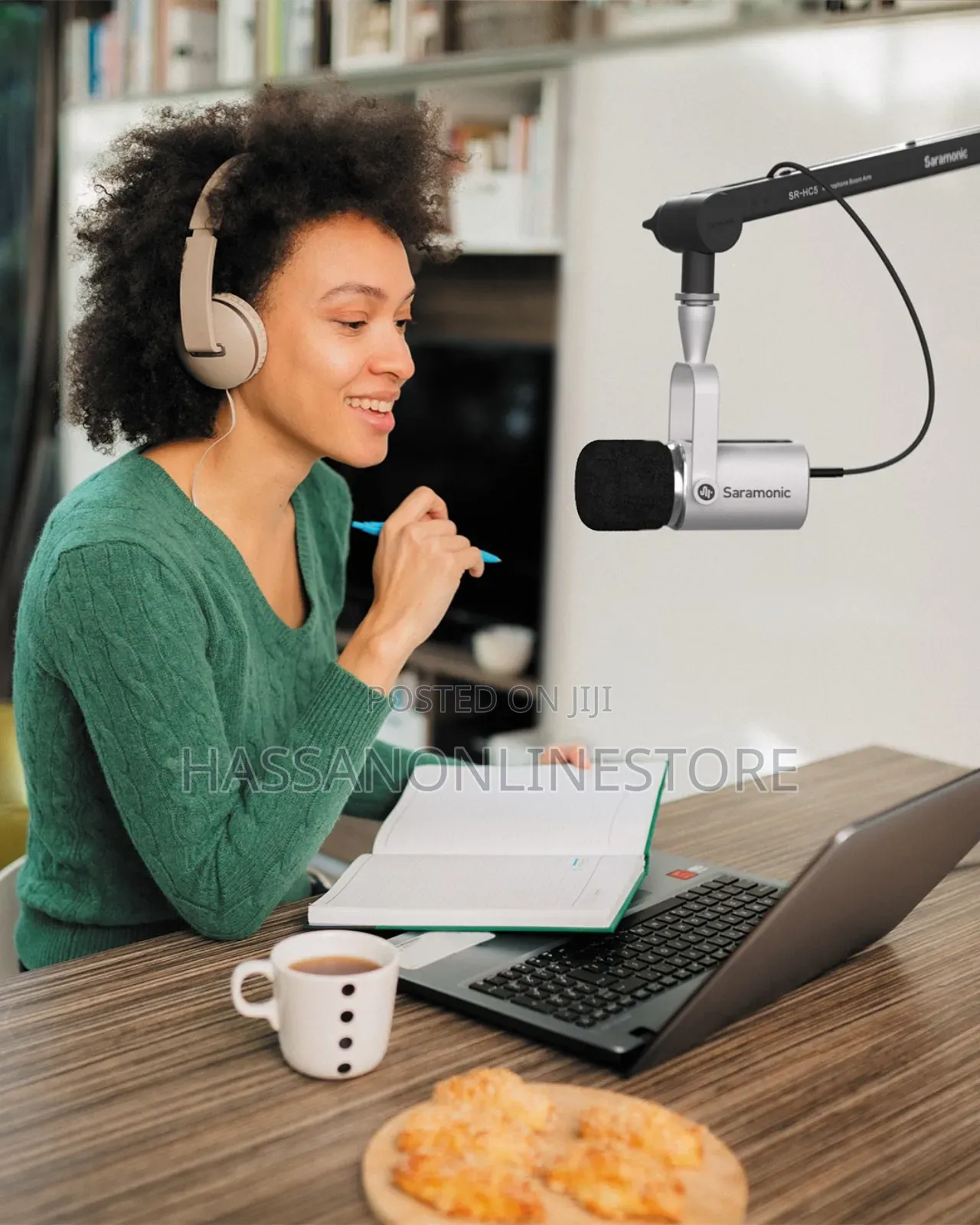 Saramonic Sr-Bv3 Dynamic Cardioid Broadcasting Microphone