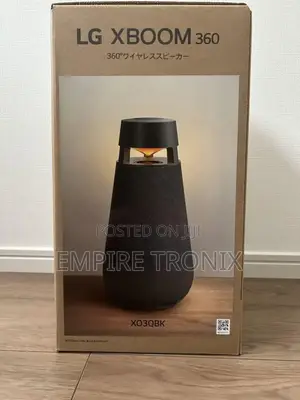 LG XBOOM 360 Portable Bluetooth Speaker 360 Sound XO3QBK