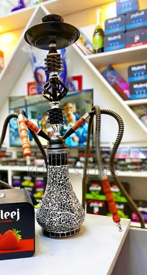 Mtungi Wa Shisha Pipe Mbili