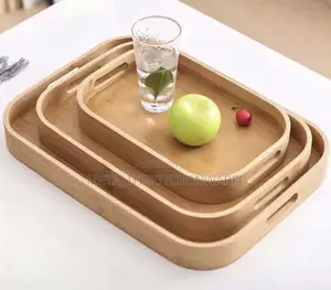 Bamboo Wooden Tray 3 in 1