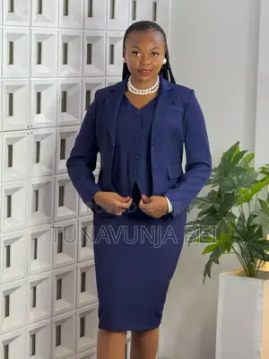 Ladies Classic Suit ( Dark Blue )