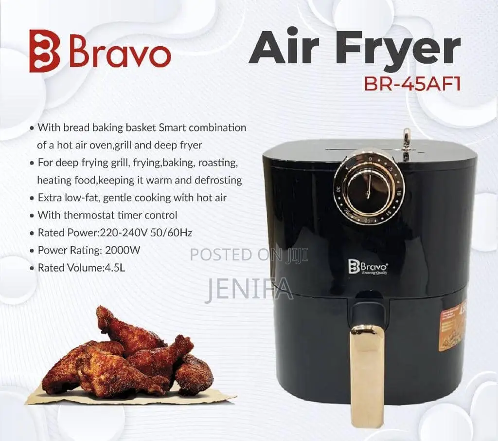 Bravo Airfryer 4.5l