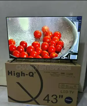 High - Q Tv 43 Inch Frameless 
Ni Bora Na Picha Ya Uhakika