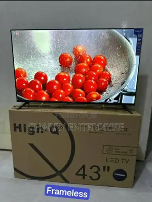 High - Q Tv 43 Inch Frameless 
Ni Bora Na Picha Ya Uhakika