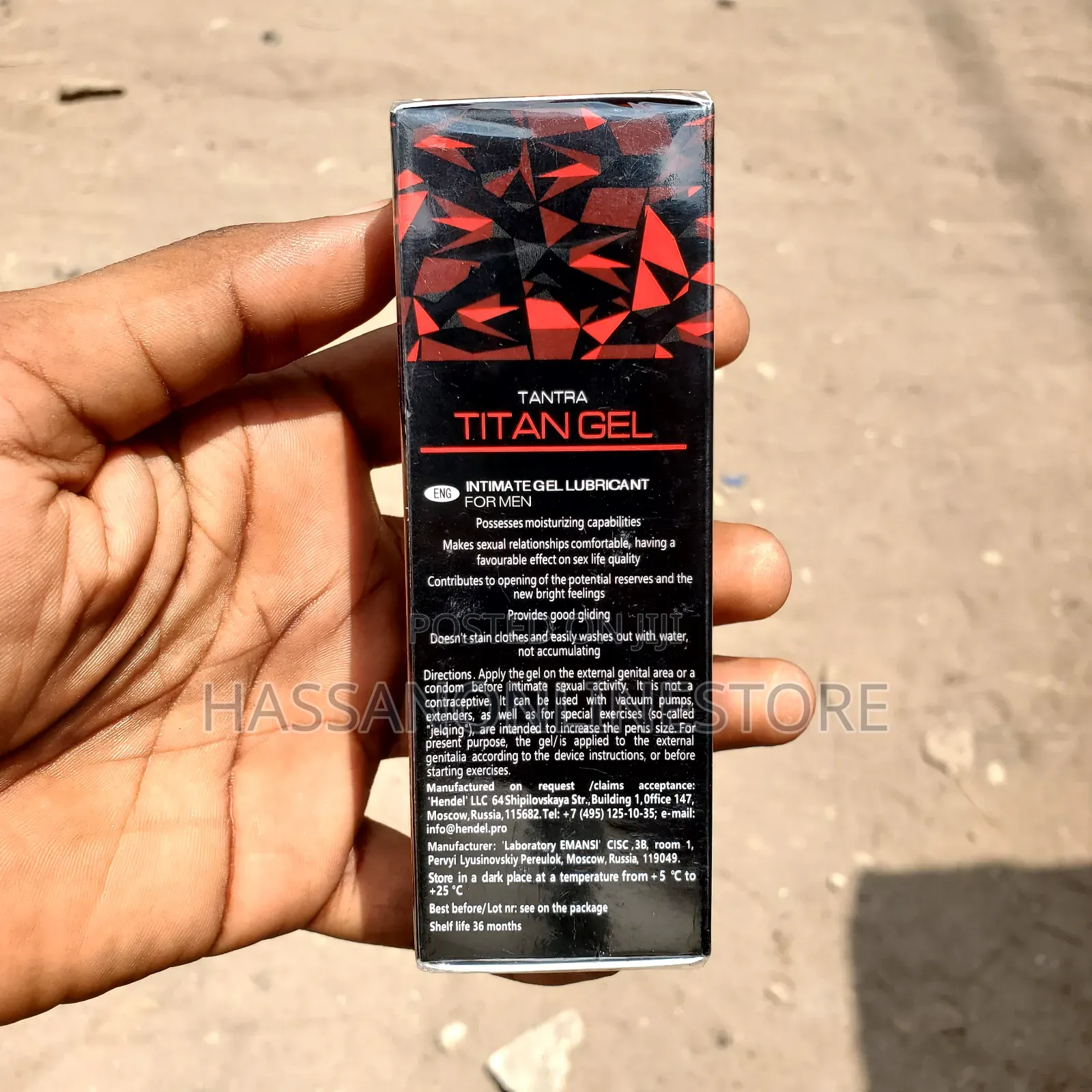 Original Russian Titan Gel 50ml