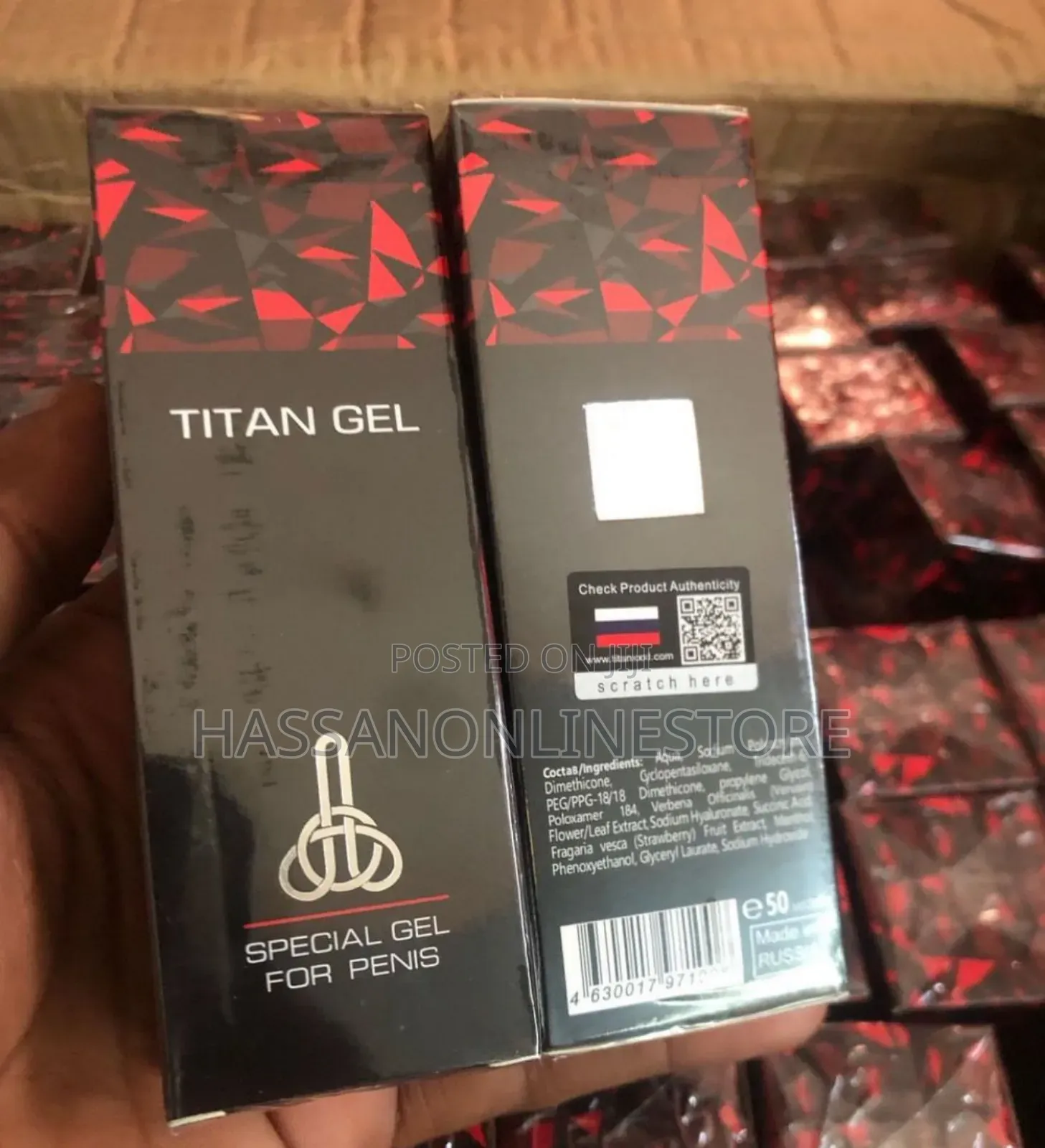 Original Russian Titan Gel 50ml
